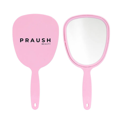Praush Pink Vanity Handheld Mirror
