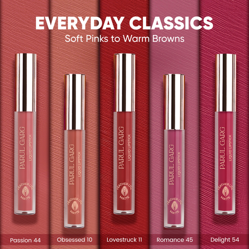 Parul Garg Beauty Everyday Classics: 5 Best Selling Nude Liquid Lipsticks