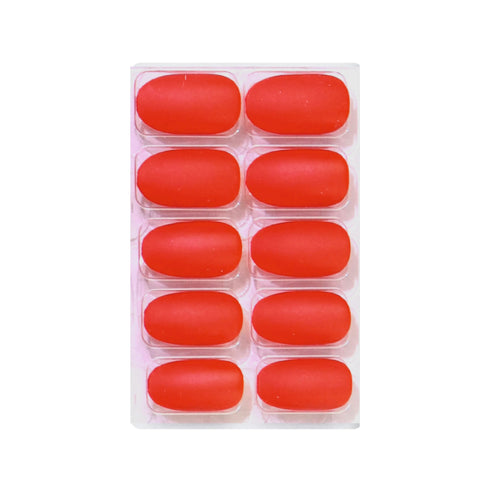 Shills Professional Matte Solid Color Nails Oval(SPN657-SPN666)