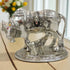 Aluminium Showpiece Cow Statue - 8*4.7*6 Inch