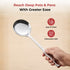 Vinod Stainless Steel Queen Kabdir Serving Spoon Cooking Spoon Spatula Set of 2 37 cm Long Handle High Grade Stainless Steel Rust Free Dishwasher Safe No 1