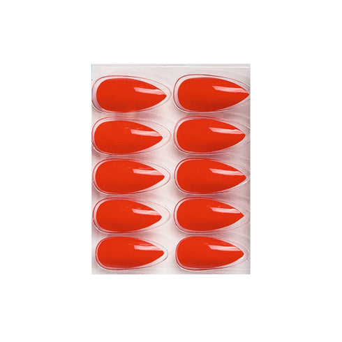 Shills Professional Glossy Solid Color Nails Sharp Almond(SPN631-SPN656)
