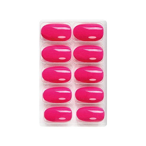 Shills Professional Glossy Solid Color Nails Oval(SPN527-SPN552)