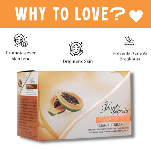 Skin Secrets Papaya Bleach for an Even Skin Tone