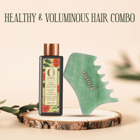 Ohria Ayurveda Healthy & Voluminous Hair Combo