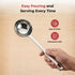 Vinod Stainless Steel Queens Ladle Serving Spoon Set of 2 36 cm Highest Grade Stainless Steel Mirror Finish Rust Free No 1