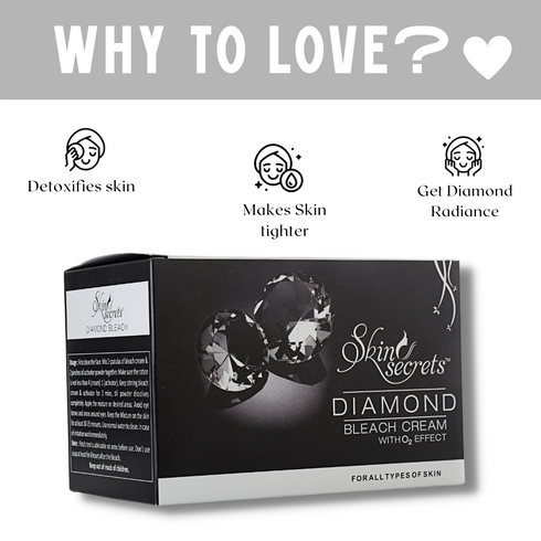 Skin Secrets Diamond Bleach with Diamond Dust & Licorice Extract
