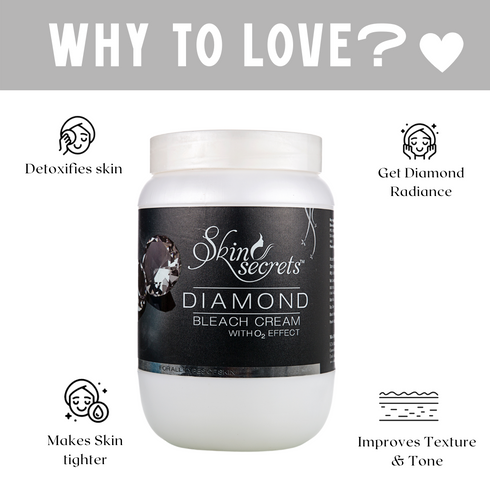 Skin Secrets Diamond Bleach with Diamond Dust & Licorice Extract