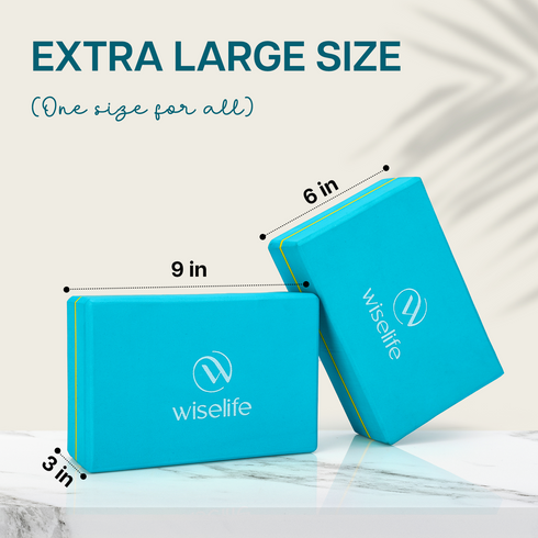 Wiselife Pro Yoga Blocks Set of 5