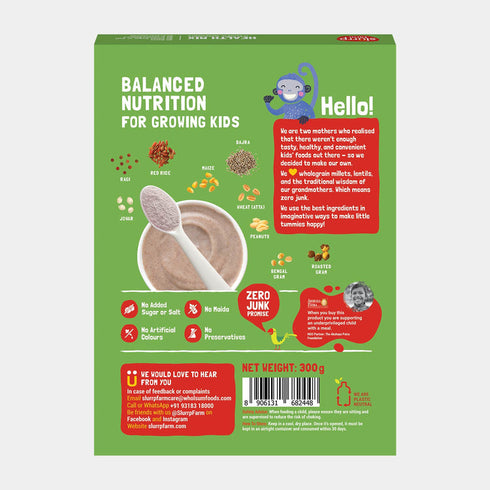 Slurrp Farm Instant Health Drink Mix with No Added Sugar