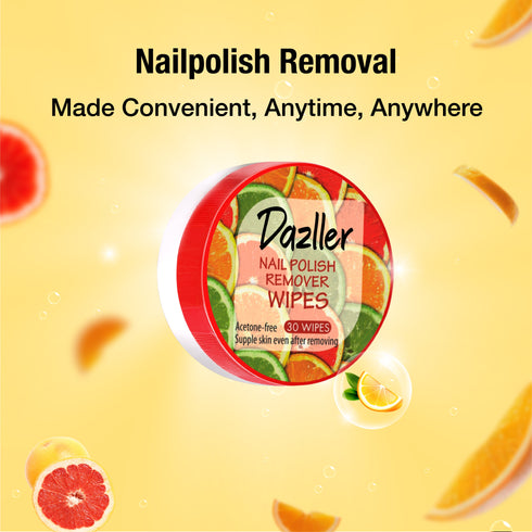 Dazller Cosmetics Nail Polish Remover Wipes