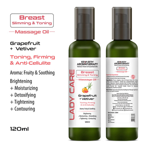 Keya Seth Aromatherapy Lady Care Breast Sliming & Toning Massage Oil