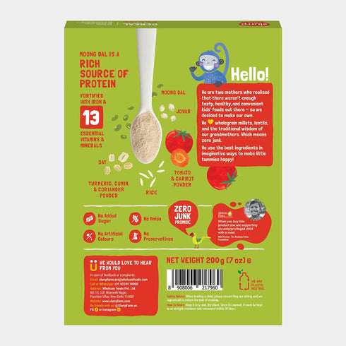 Slurrp Farm Moong Dal Khichdi Porridge Mix