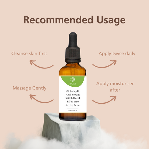Natuur 2% Salicylic Acid Serum for Active Acne & Blemishes