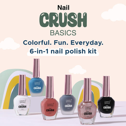 PureSense Nail Crush Basics | Nail Enamel | Nail Polish | Nail Paint
