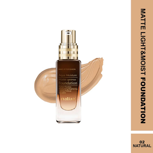 Maliao Aqua Moisture Matte Light & Moist Foundation