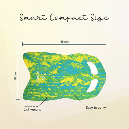 Wiselife Kickboard - Blue Yellow