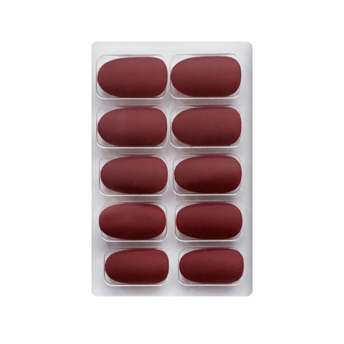 Shills Professional Matte Solid Color Nails Oval(SPN657-SPN666)