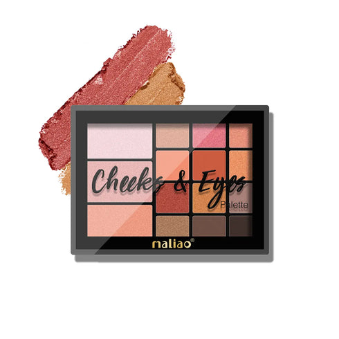 Maliao Eyes Palette & Cheeks | Versatile All|in|One Makeup Palette