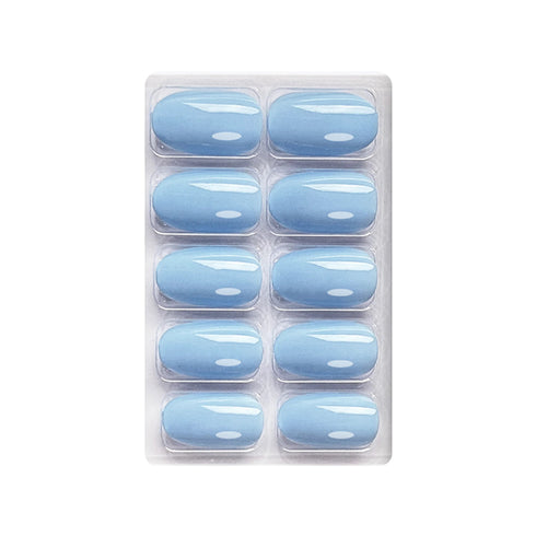 Shills Professional Glossy Solid Color Nails Oval(SPN527-SPN552)