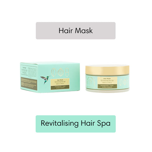 Theearthcollective in Revitalizing Hair Spa For Weak and Thinning Hair Ashwagandha Argan & Multi Vitamins