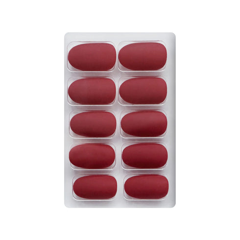 Shills Professional Matte Solid Color Nails Oval(SPN657-SPN666)