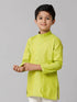 Ramraj Cotton Boys Fantastic Kurtha Full Sleeves Green FS2