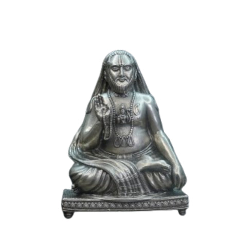 Pure Silver Antique Raghavedra Idol 140.06G By Mahita Collections