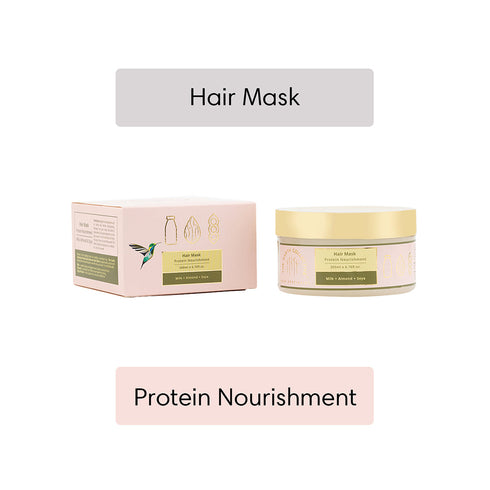 Theearthcollective in Protein Nourishment Hair Mask For Undernourished Hair Milk Almond & Soya