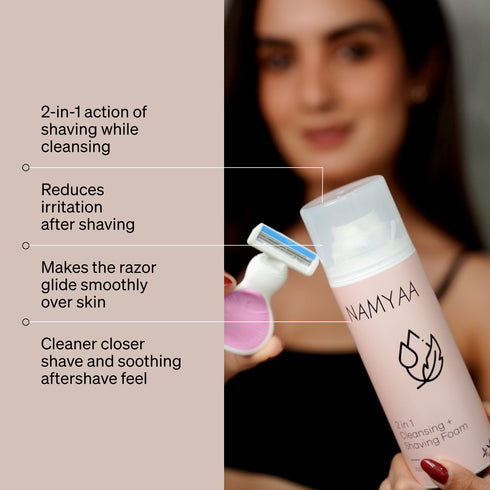 Namyaa Skincare Body Shaving Kit