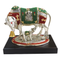 Aluminium Showpiece Cow & Calf Statue Gift Set