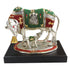 Aluminium Showpiece Cow & Calf Statue Gift Set