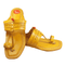 Vhaanfootwear Original Yellow Pure Leather Moja shape Handstitched Kolhapuri Chappal For Men Vhaan