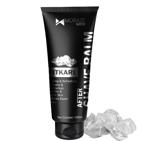 Moraze Cosmetics After Shave Balm with Fitkari Moisturizes & Soothes Skin