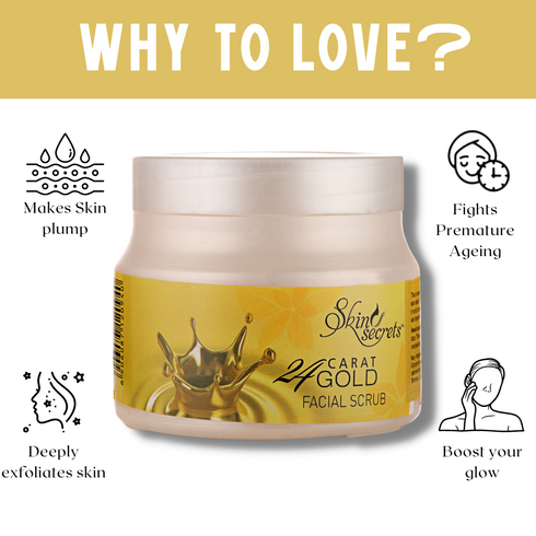 Skin Secrets 24 carat Gold Facial Scrub
