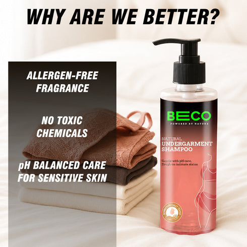 BECO Natural Undergarment Liquid Shampoo 500 ML