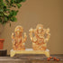 Brass Laxmi Ganesh One Base Statue 0.175Kg