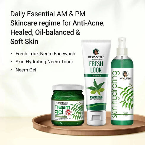 Keya Seth Aromatherapy Neem Essential Skin Care Routine Kit