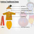Raj Fancy Dresses Radha and Krishna Cotton| Lehriya Janmashtami Mythological Character Costume