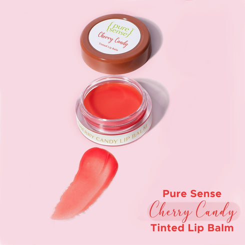 PureSense Cherry Candy Tinted Lip Balm