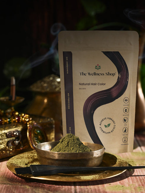 The wellness shop Natural Brown Hair Colour