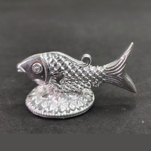 Pure Silver Fish Idol for pooja 5gm - By Mahita Collections