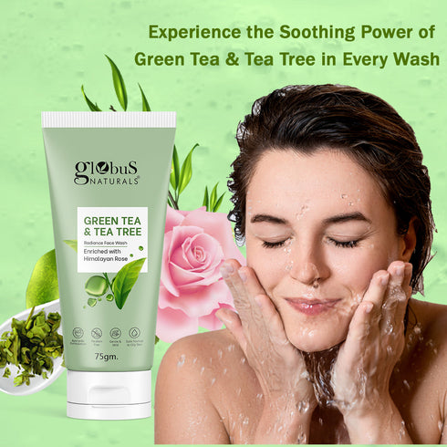 Green Tea & Tea Tree Face Wash