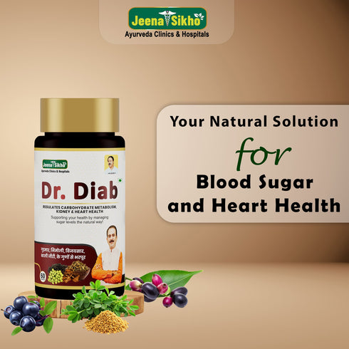 Jeena Sikho Dr Diab Tablets Ayurvedic Blood Sugar Support