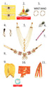 Raj Fancy Dresses Baby Krishna Yellow and Orange Brocade Fabric Janmashtami Mythological Character Costume