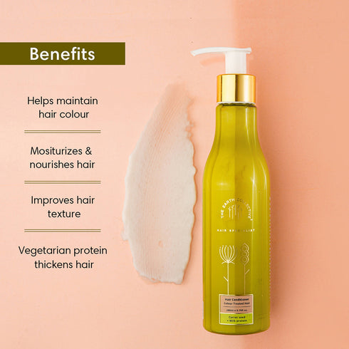 Theearthcollective in Colour Treated Hair Conditioner Carrot Seed & Milk Protein