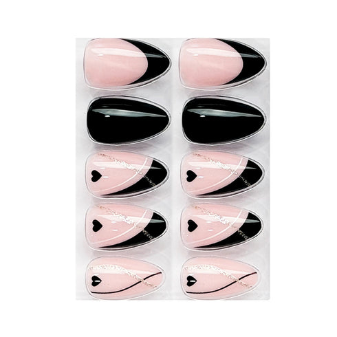 Shills Professional Nail Art Nails Short Almond(SPN687-SPN690)