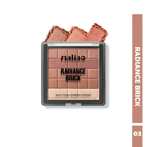 Maliao Radiance Brick Highlighter Shimmer Powder