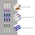 Shills Professional Nail Metal Rainbow Brush