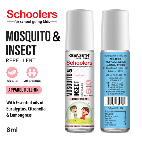 Keya Seth Aromatherapy Schoolers Baby & Kids Mosquito-Insect Repellent Fabric Roll-On